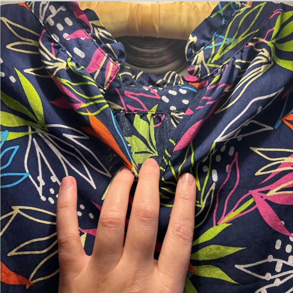 Thml Multicolor Leaf Print Blouse - image 6